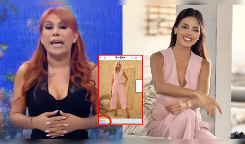 Magaly Medina criticó el emprendimiento de Luciana Fuster tras la polémica por las prendas de Shein en su tienda. Foto: Composición LR/ATV/Instagram Magaly Medina criticó el emprendimiento de Luciana Fuster tras la polémica por las prendas de Shein en su tienda. Foto: Composición LR/ATV/Instagram