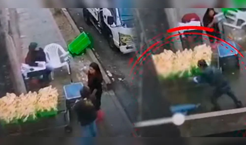 Ataque de sicarios a la 'Reina de los pollos' en Huacho/Composición LR Ataque de sicarios a la 'Reina de los pollos' en Huacho/Composición LR