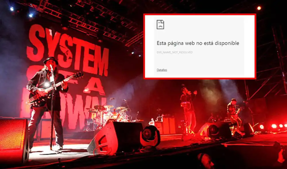 System of a Down también se presentará en Perú, Argentina y Brasil. Foto: composiciónLR/Emol