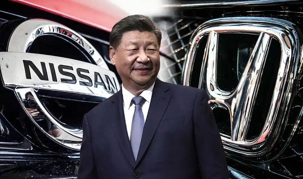 Honda y Nissan exploran una alianza estratégica para enfrentar la competencia de Tesla y BYD. La posible fusión consolidaría a Japón en el sector de autos eléctricos. Foto: composición LR/Pixibay/AFP