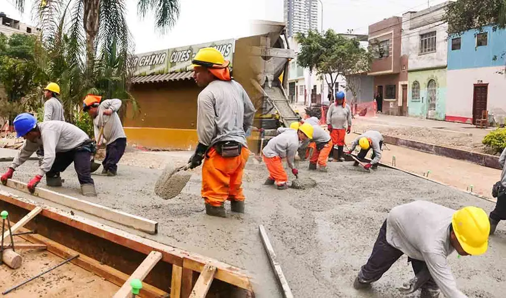 Vecinos de Lince denuncian que obras de remodelación en calle de Lince afecta a varios negocios locales. Foto: composición LR/MML