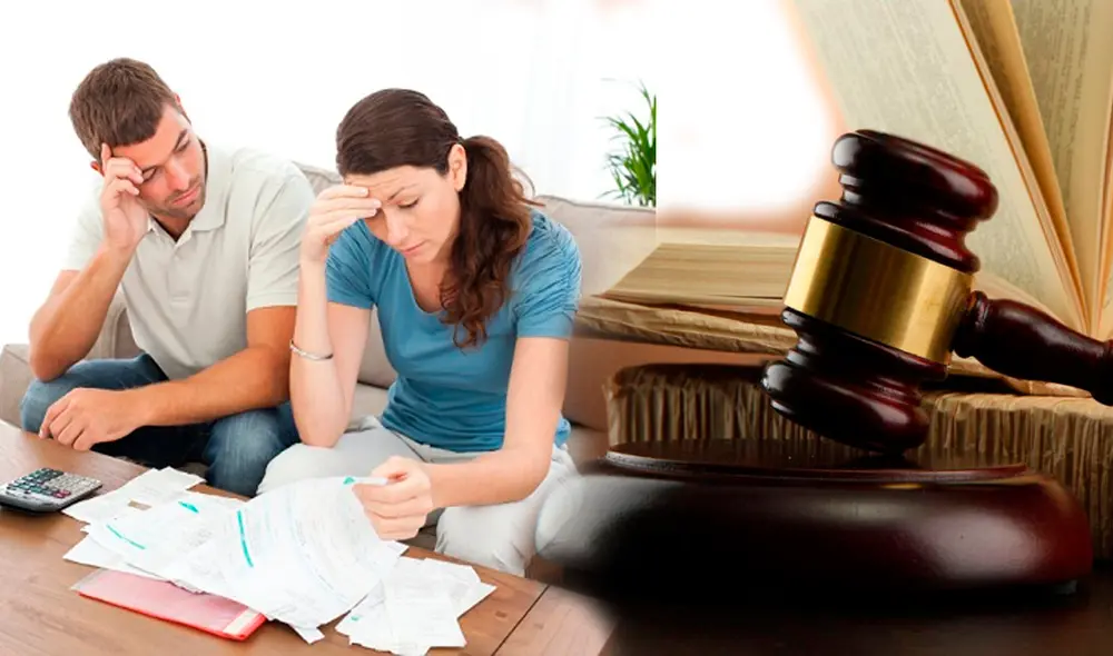 El Código Civil establece un periodo de tiempo para que la deuda bancaria de los esposos prescriba. Foto: Composición LR/Andina. El Código Civil establece un periodo de tiempo para que la deuda bancaria de los esposos prescriba. Foto: Composición LR/Andina.