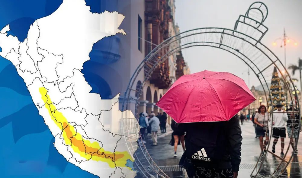 Las precipitaciones se vienen presentando en el país desde el último fin de semana. Foto: composición LR