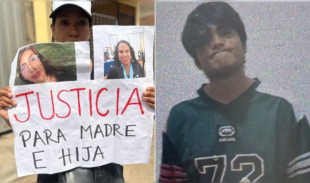 Joven acusado de doble feminicidio intentó acusar un robo en la casa durante el asesinato. Foto: Cristina Gálvez - La República