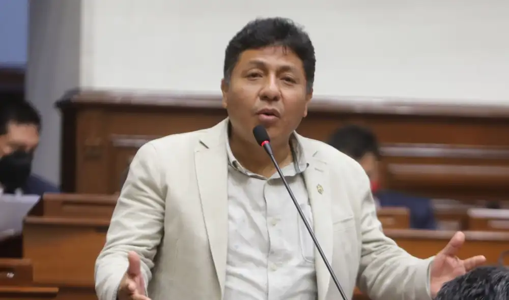 Congresista Raúl Doroteo podría ser suspendido por 120 días por el Congreso en 2025. Foto: difusión