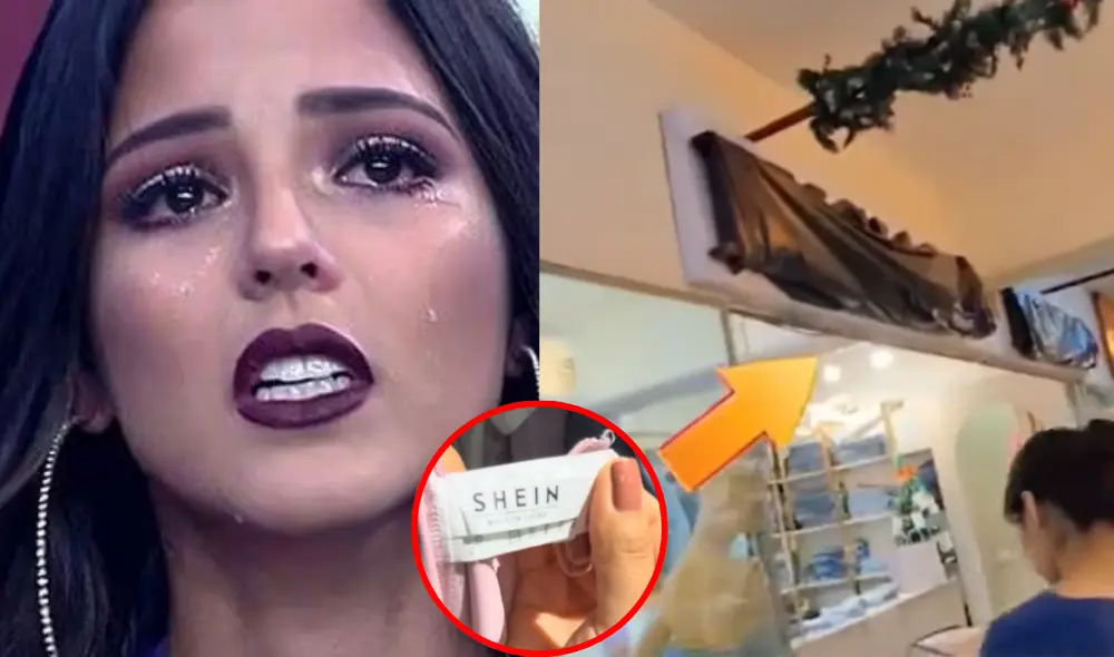 Luciana Fuster está en el centro de la polémica tras descubrirse que vendía ropa de Temu. Foto: Composición LR/Captura ATV