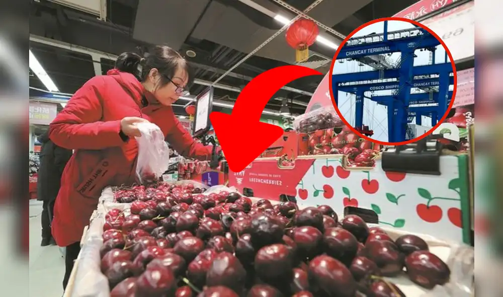 Productos peruanos son trasladados a China tras la inauguración del Puerto de Chancay. Foto: Composición LR/Difusión