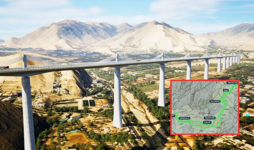 La costa y centro del país estarán conectadas por una de las obras más grandes del Perú. Foto: Andina/Composición LR La costa y centro del país estarán conectadas por una de las obras más grandes del Perú. Foto: Andina/Composición LR