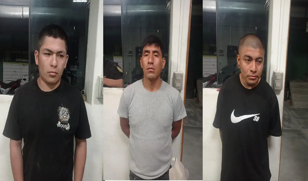 Delincuentes son investigados por presuntamente integrar banda criminal. Foto: Maribel Mendo/La República Delincuentes son investigados por presuntamente integrar banda criminal. Foto: Maribel Mendo/La República