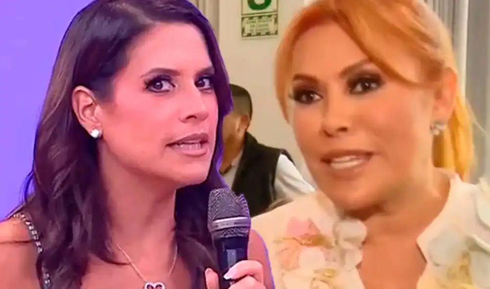 Magaly Medina y María Pía Copello llevan varios años de amistad. Foto: Composición LR/Captura/América TV/Captura/TikTok