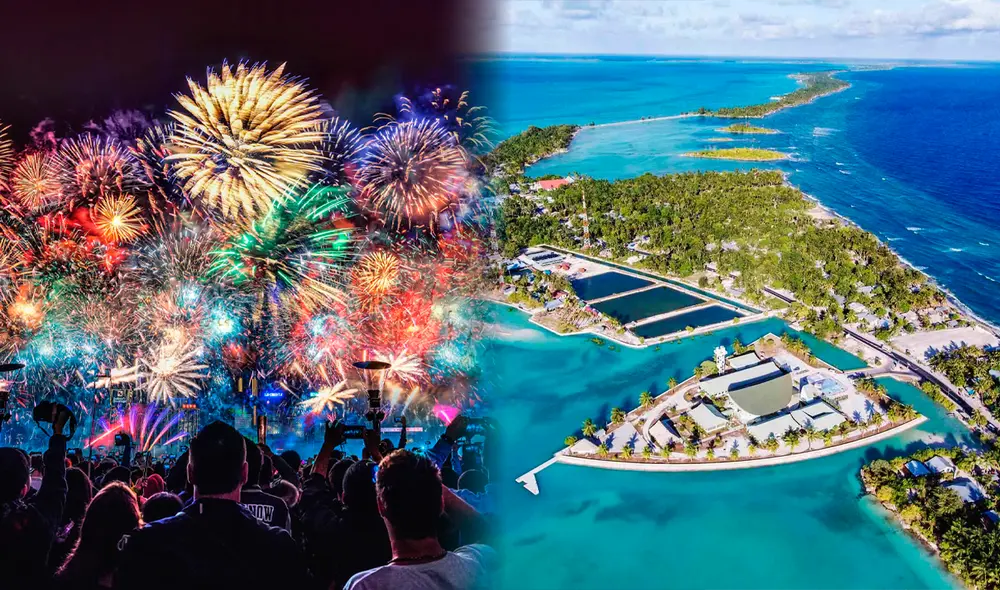 Esta pequeña nación, que subsiste gracias a la pesca, será la primera en festejar la llegada del 2025. Foto: Composición LR / Kayak / Visit World.