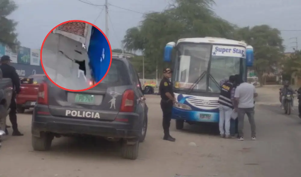 Ola de crimen sigue aumentando en Piura y la empresa de transporte Super Star se ha vuelto blanco de ataques por parte de extorsionadores. Foto: Composición LR. Ola de crimen sigue aumentando en Piura y la empresa de transporte Super Star se ha vuelto blanco de ataques por parte de extorsionadores. Foto: Composición LR.