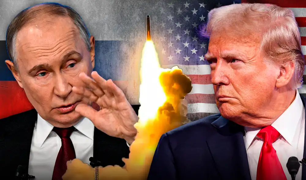 Putin desafía a EE. UU. a duelo de misiles hipersónicos para mostrar supremacía armada rusa. Foto: composición LR/AFP/EFE