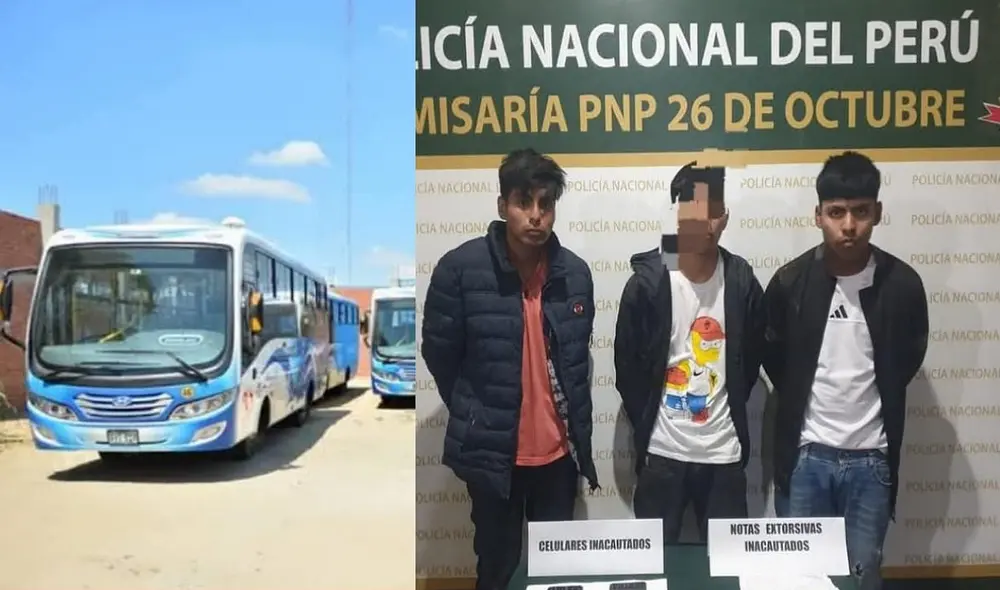 Delincuentes habrían extorsionado a empresa Súper Star. Foto: PNP Delincuentes habrían extorsionado a empresa Súper Star. Foto: PNP
