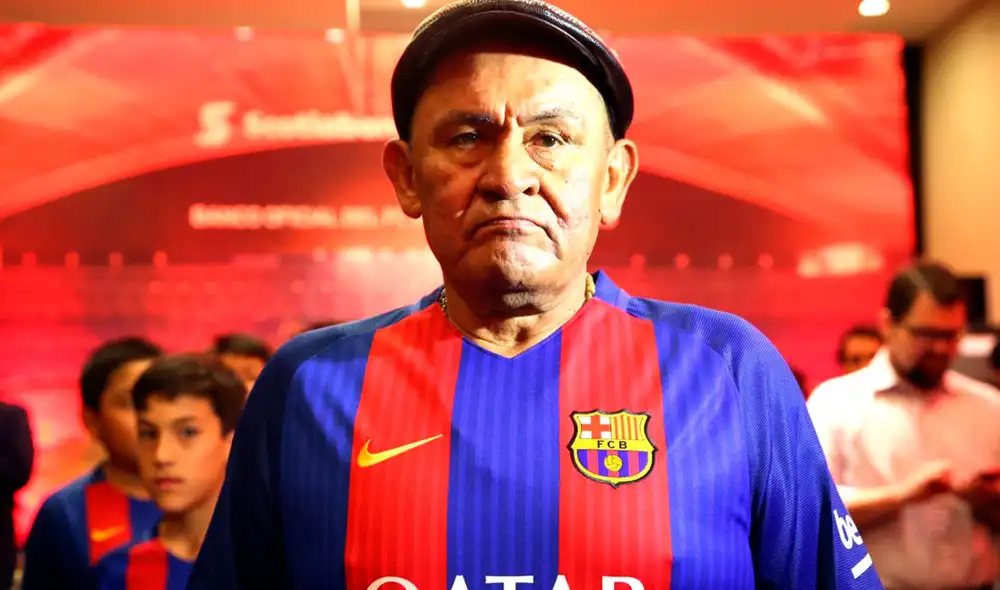 Hugo Sotil es leyenda de la selección peruana y el FC Barcelona. Foto: AFP