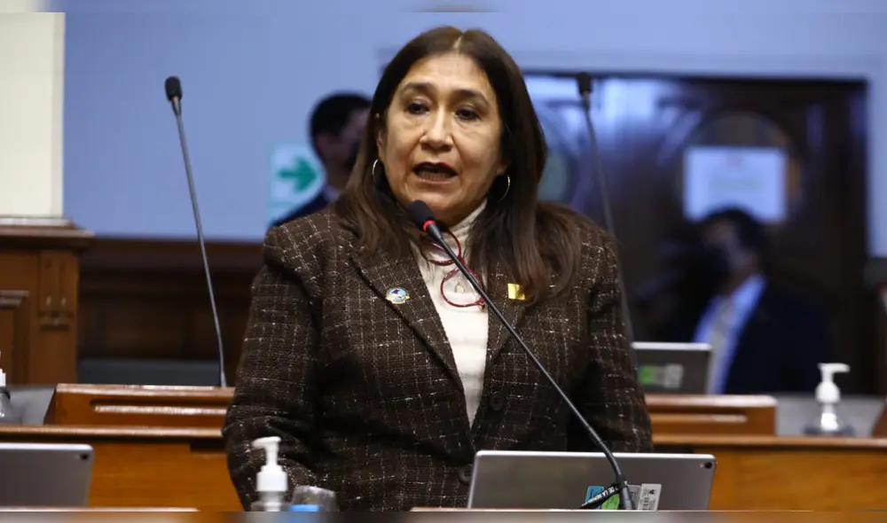 La congresista Hilda Portero López pertenece a la bancada de Acción Popular. Foto: Congreso La congresista Hilda Portero López pertenece a la bancada de Acción Popular. Foto: Congreso