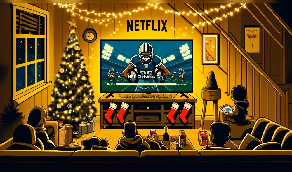 La plataforma Netflix anunció los dos partidos que pasará en Navidad | Créditos: Lr/ ESPN La plataforma Netflix anunció los dos partidos que pasará en Navidad | Créditos: Lr/ ESPN