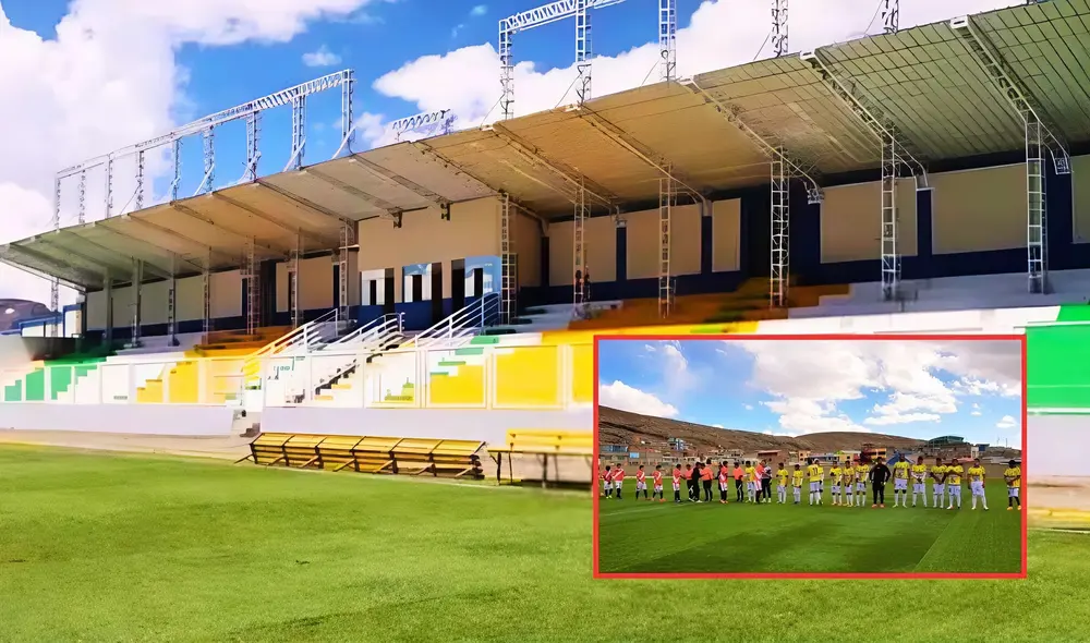 Este estadio albergaría partidos de equipos locales. Foto: Composición LR / Facebook