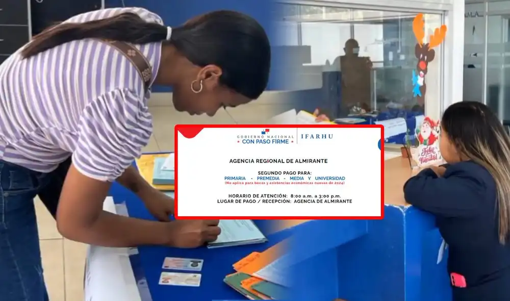 El pago del IFARHU y PASE-U a los beneficiarios escolares se realizará durante el mes de diciembre. Foto: composición LR/ IFARHU