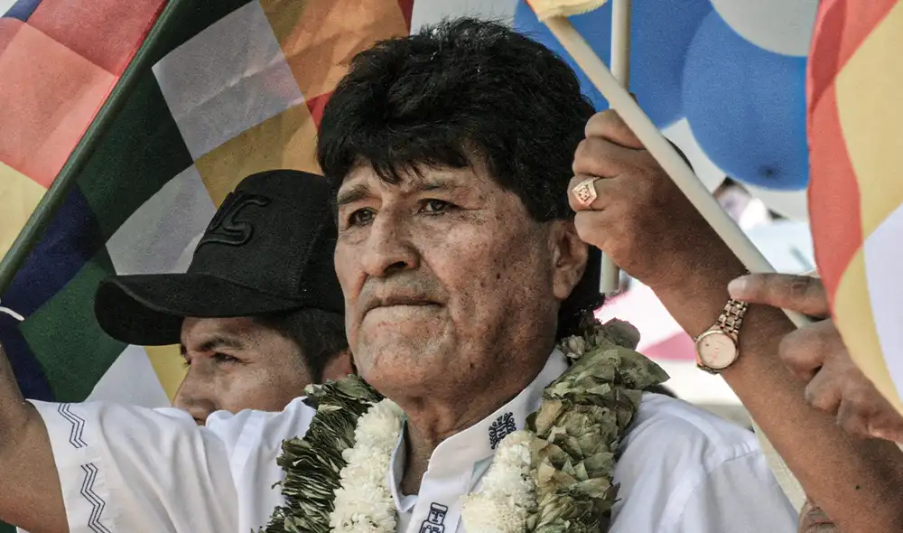 Dirigentes sociales afines al expresidente declararon que Morales cuenta con un esquema de seguridad de élite. Foto: AFP. Dirigentes sociales afines al expresidente declararon que Morales cuenta con un esquema de seguridad de élite. Foto: AFP.