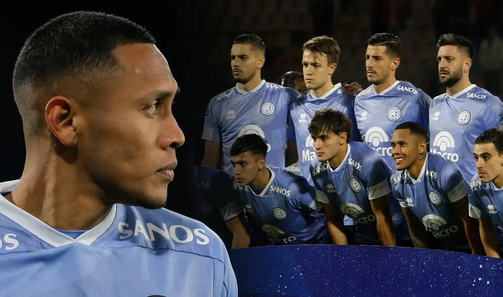 Bryan Reyna logró ser uno de los mejores jugadores de Belgrano en el 2024. Foto: composición LR/AFP