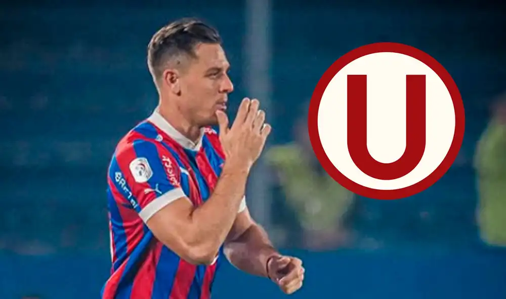 Diego Churín, el nuevo refuerzo de Universitario, viene de un año complciado en Cerro Porteño. Foto: composición LR/difusión