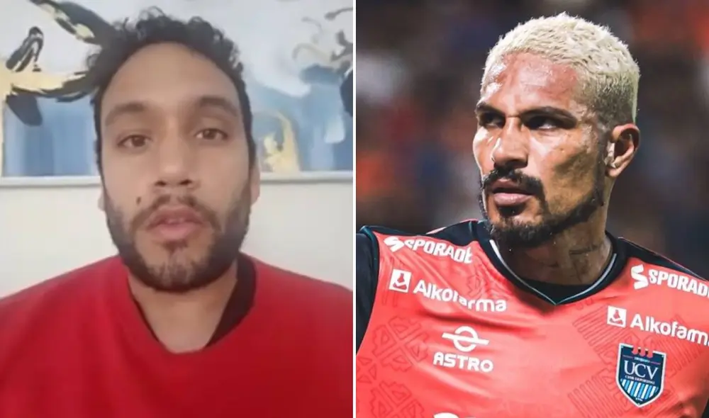 Carlos Grados y Paolo Guerrero jugaron juntos en la Universidad César Vallejo en el Torneo Apertura 2024. Foto: composición LR/captura/UCV