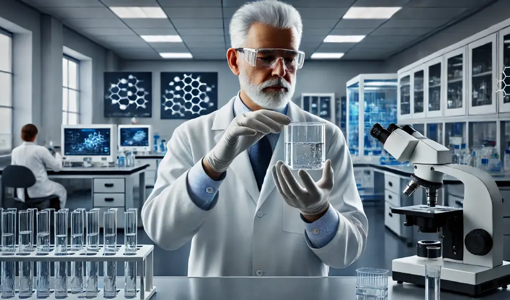 El proceso, que no requiere fuego ni alta presión, ofrece una opción más segura y sostenible para crear agua, según los científicos de la Universidad Northwestern. Foto: IA/La República.