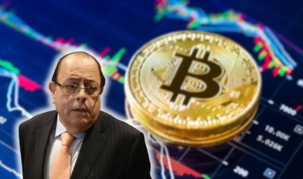 El presidente del BCRP, Julio Velarde, lanzó advertencias sobre las criptomonedas. Foto: composición LR/Andina