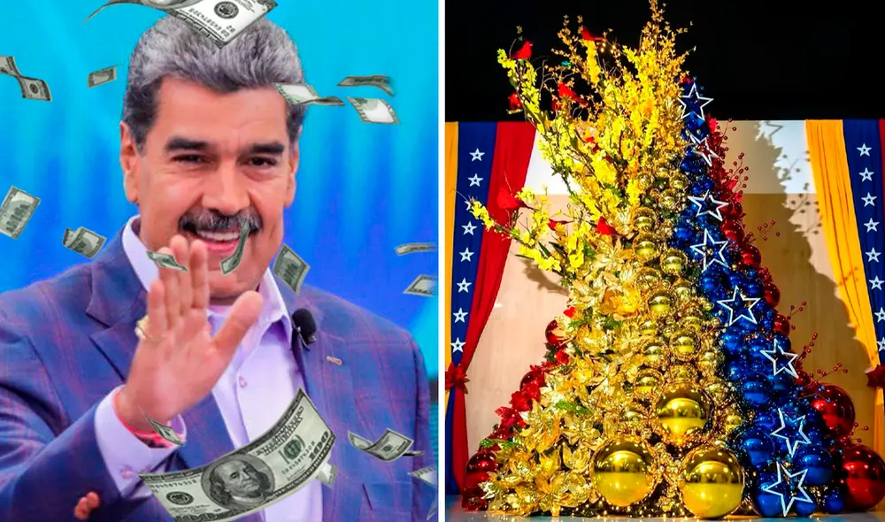 El Bono Feliz Navidad llegaría a través del Sistema Patria. Foto: composición LR/Nicolás Maduro/Venevisión El Bono Feliz Navidad llegaría a través del Sistema Patria. Foto: composición LR/Nicolás Maduro/Venevisión