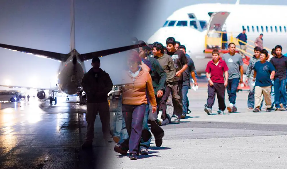 Diversos inmigrantes fueron deportados en Estados Unidos | Foto: Lr/CNN Diversos inmigrantes fueron deportados en Estados Unidos | Foto: Lr/CNN