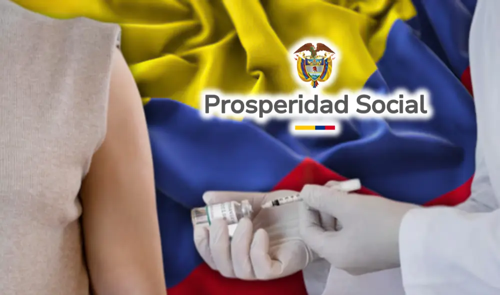 Prosperidad Social manda mensaje de texto a beneficiarios pidiéndoles las vacunas al día para poder cobrar beneficios. Foto: composición LR/Freepik/Captura