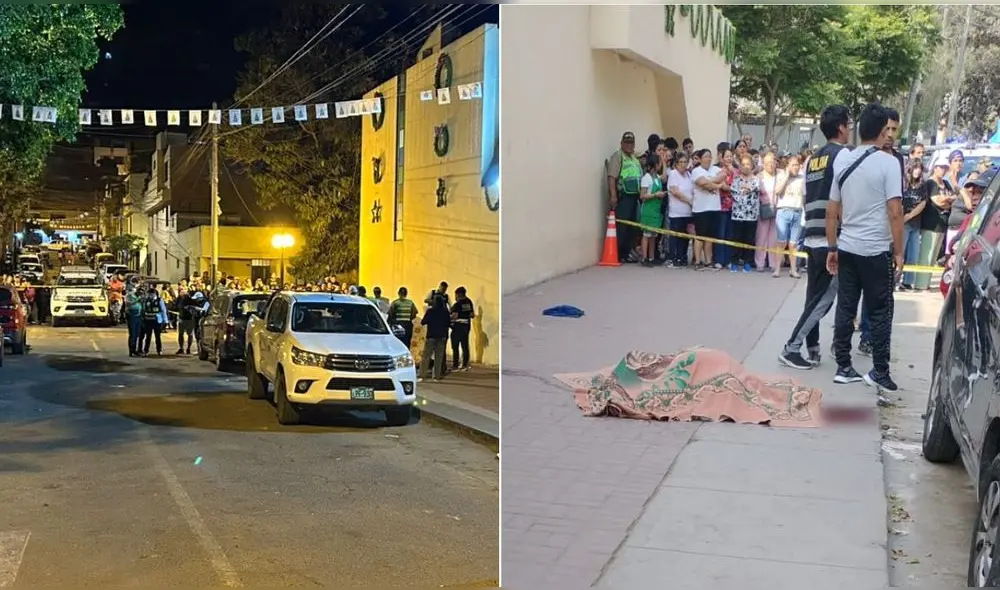 Se detuvo a dos personas acusadas de ser los autores del crimen en La Molina. Foto: Difusión