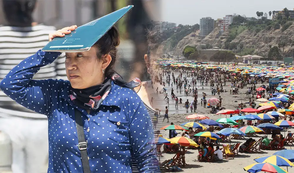 El verano en Perú comenzó oficialmente el 21 de diciembre, con altas temperaturas previstas. Foto: composición LR/Andina
