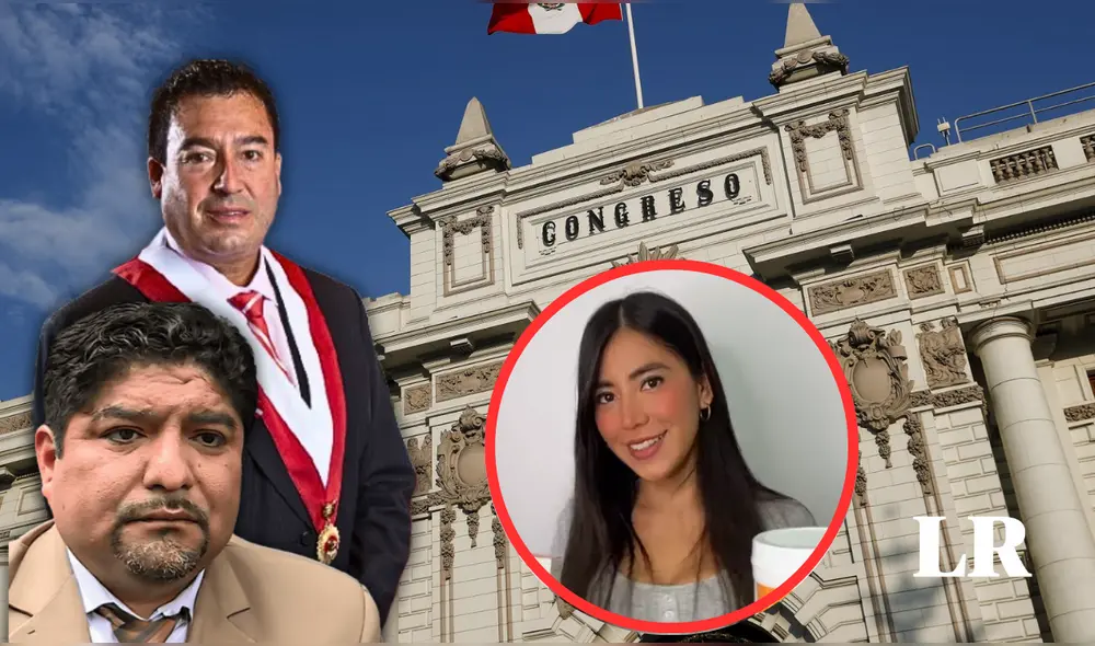 Isabel Cajo Salvador, actualmente en el despacho del congresista Edwin Martínez y extrabajadora de Torres Saravia, ganaba 7 mil soles sin contar con estudios superiores. | Composición LR.