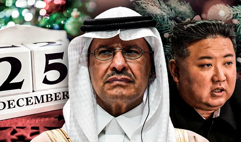 En países como Corea del Norte o Arabia Saudita, las restricciones navideñas están respaldadas por normativas estrictas. Foto: Composición LR/AFP. En países como Corea del Norte o Arabia Saudita, las restricciones navideñas están respaldadas por normativas estrictas. Foto: Composición LR/AFP.