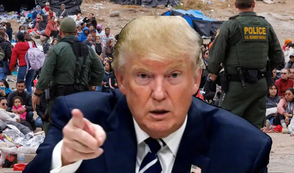 EE. UU. 2024: Trump planea reformas migratorias que afectarán visas H-1B, Green Cards y residencias EB-5. Foto: composición LR/ El País