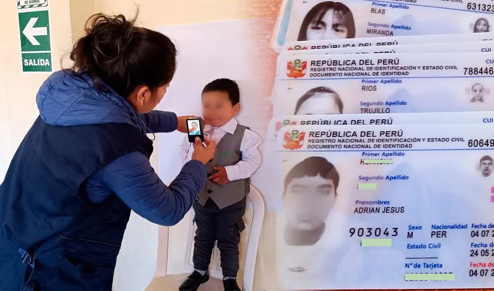 DNI electrónico es el nuevo y moderno documento para la identificación en Perú. Foto: Composición LR/Andina.
