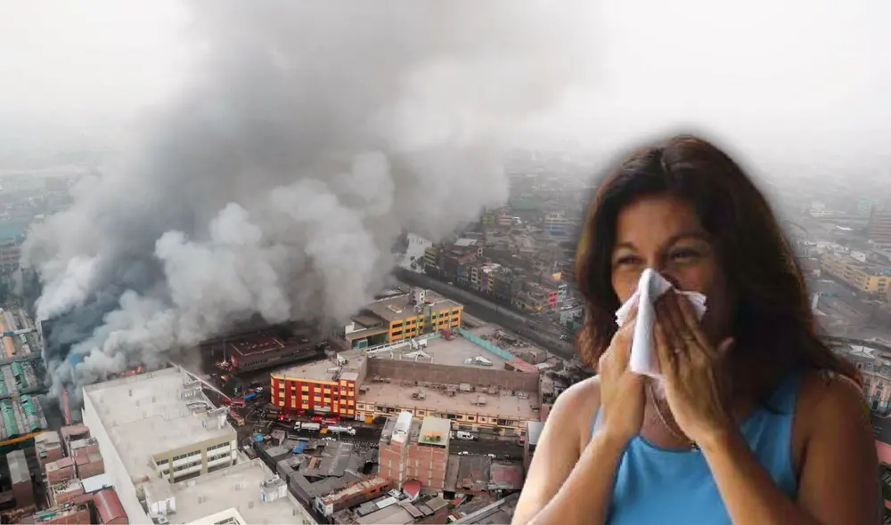 La calidad del aire en Lima Metropolitana es alarmantemente insalubre en la mayoría de sus distritos. Foto: composición LR/Andina