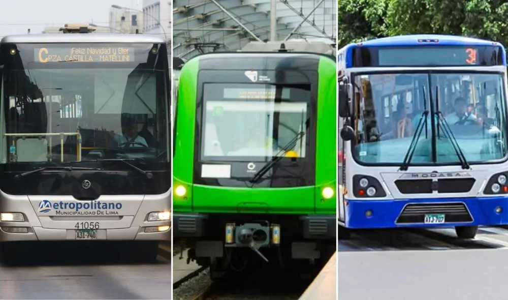 ATU anuncia horarios especiales para Metropolitano, Metro de Lima y corredores complementarios en Navidad. Foto: composición LR/Andina ATU anuncia horarios especiales para Metropolitano, Metro de Lima y corredores complementarios en Navidad. Foto: composición LR/Andina