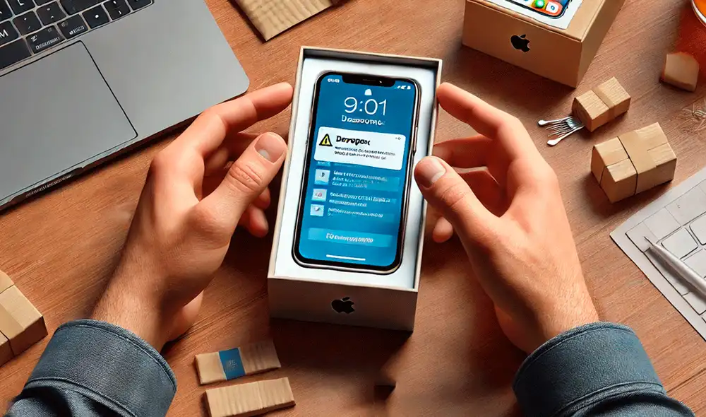 Los iPhone reacondicionados son teléfonos que fueron reparados y se han puesto a la venta nuevamente. Foto: ChatGPT/La República Los iPhone reacondicionados son teléfonos que fueron reparados y se han puesto a la venta nuevamente. Foto: ChatGPT/La República