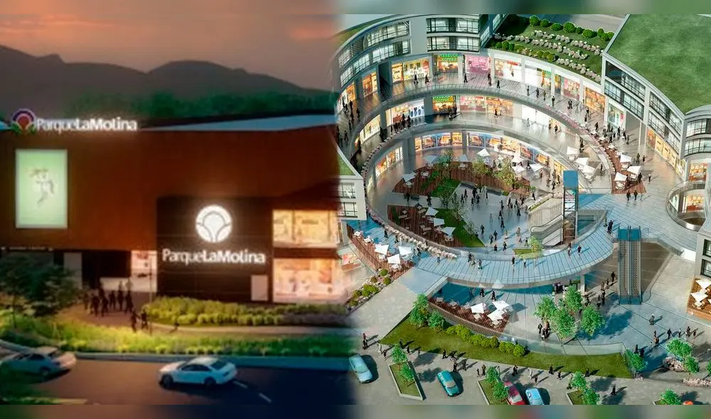 El nuevo centro comercial Parque La Molina ha sido comparado con el famoso Larcomar. Foto: composición LR/El Popular
