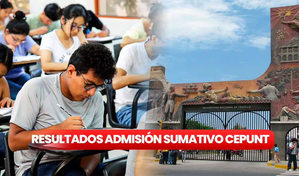 Trujillo. Cientos de jóvenes rinden su examen vía CEPUNT para alcanzar una vacantes. Foto: composición LR/Jazmín Ceras/UNS Trujillo. Cientos de jóvenes rinden su examen vía CEPUNT para alcanzar una vacantes. Foto: composición LR/Jazmín Ceras/UNS
