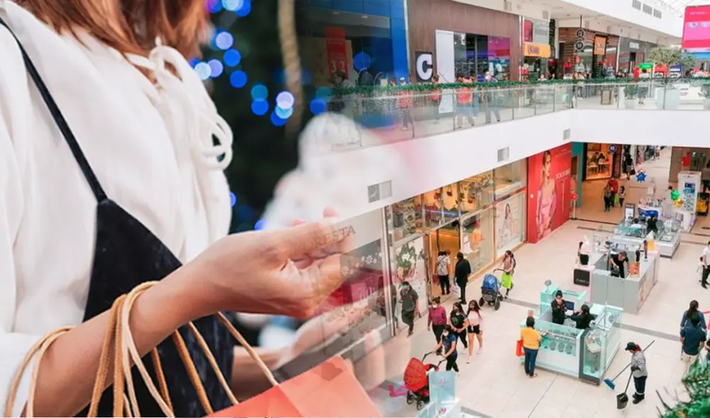Muchos centros comerciales abrirán sus puertas en vísperas de Navidad. Foto: composición LR/Andina