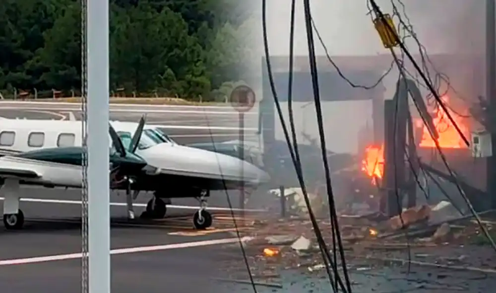 Investigación en curso tras estrellamiento de avioneta en zona comercial de Rio Grande do Sul. composición Jazmin Ceras/LR Investigación en curso tras estrellamiento de avioneta en zona comercial de Rio Grande do Sul. composición Jazmin Ceras/LR