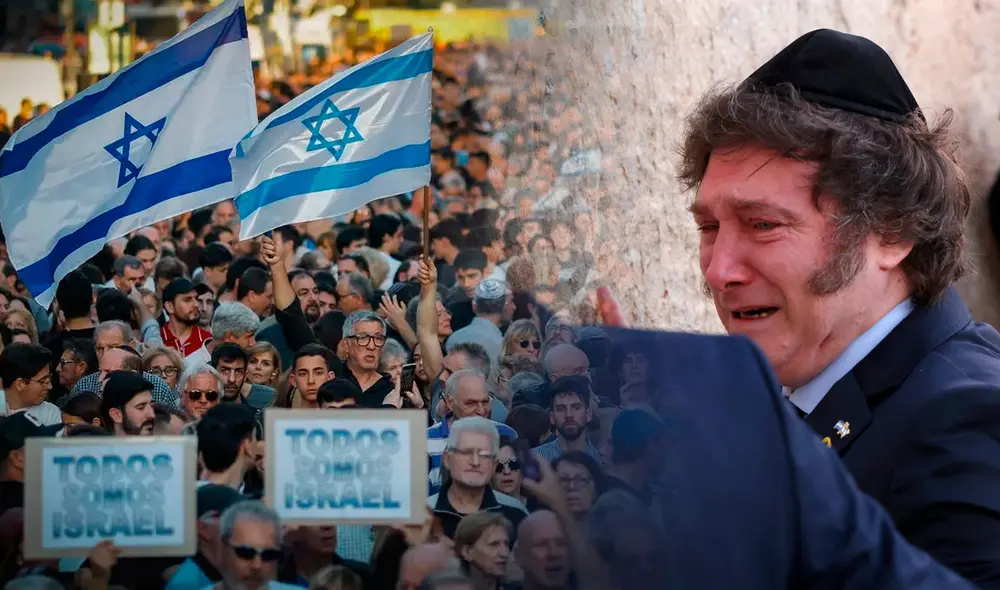 El país de América Latina con la comunidad más grande de judíos: su presidente declaró querer convertirse al judaísmo en 2021. Foto: composición LR /EFE/Ronaldo Schemidt/Agence France-Presse