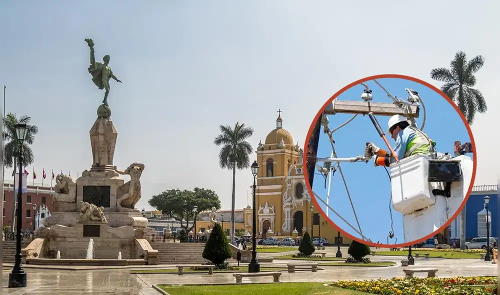 Corte de luz en Trujillo y La Libertad afectarán a diversas zonas. Foto: composición LR/Difusión