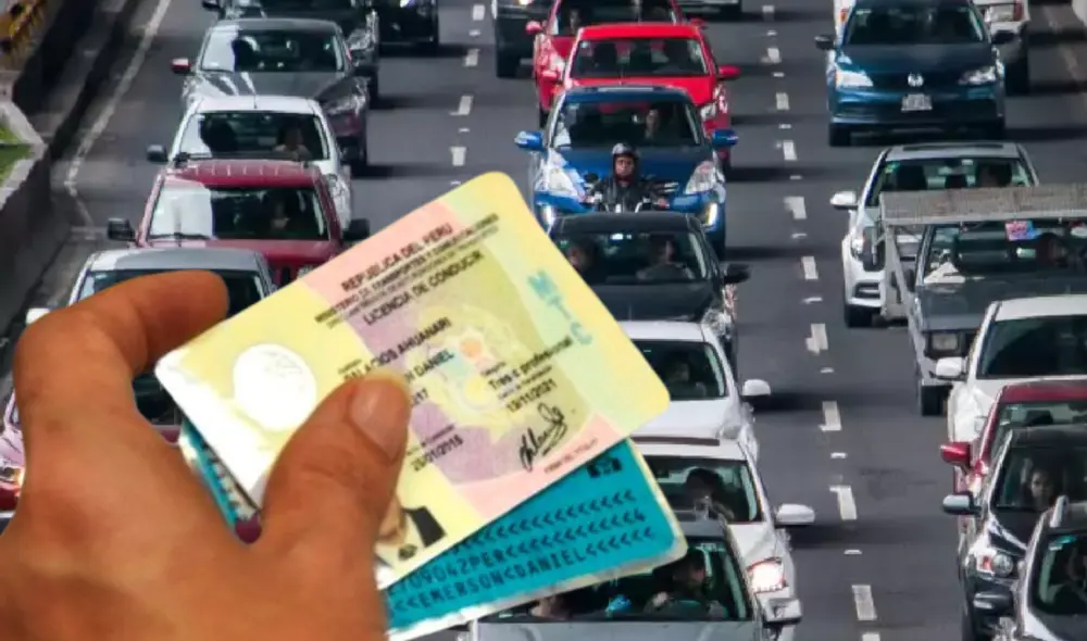 Usuarios sacarían nueva licencia de conducir, según información del Ministerio. Foto: Composición LR/Difusión