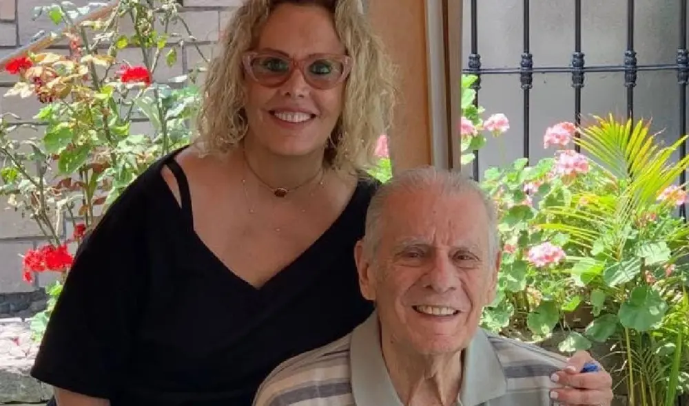 Ismael Merino junto a su hija Mabel. Foto: difusión Ismael Merino junto a su hija Mabel. Foto: difusión