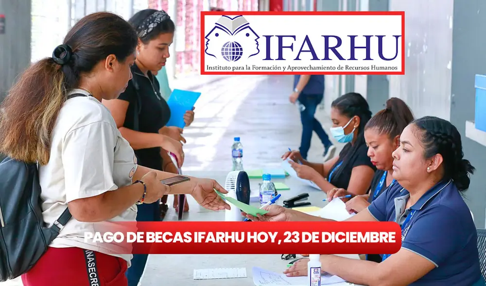 Las becas IFARHU continúan con su entrega en la semana de Navidad. Foto: composición LR / IFARHU